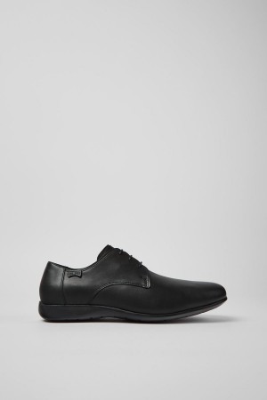Zapatillas Camper Mauro Formal Hombre Negras | QMHFX-8495