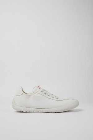 Zapatillas Camper Path Textil Hombre Blancas | PHIDA-1608