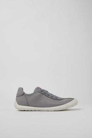 Zapatillas Camper Path Textil Mujer Gris | EKUCQ-5183