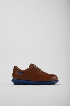 Zapatillas Camper Pelotas Cuero Mujer Marrones | RYXOM-2831