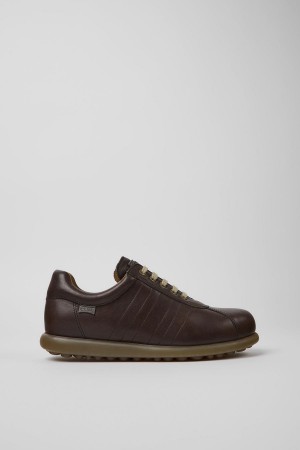 Zapatillas Camper Pelotas Iconic Hombre Marrones | IVSJD-2395
