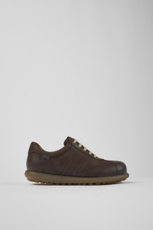 Zapatillas Camper Pelotas Vegetable Tanned Cuero Mujer Marrones | GJTEH-1839