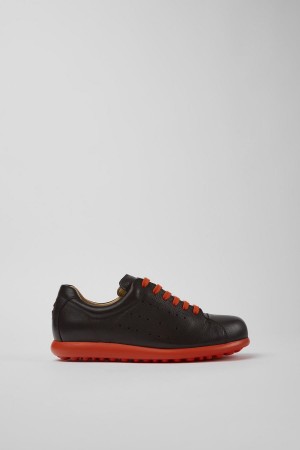 Zapatillas Camper Pelotas Xlite Cuero Mujer Marrones | OECMF-1249