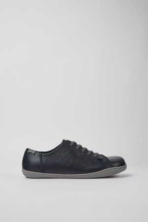 Zapatillas Camper Peu Cuero Hombre Azules | KOHIQ-5783