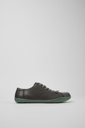 Zapatillas Camper Peu Cuero Mujer Gris | UGIQC-7890