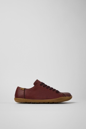 Zapatillas Camper Peu Cuero Mujer Marrones | MPVEC-4691