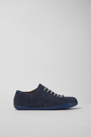 Zapatillas Camper Peu Nubuck Hombre Azules | ZFIVM-2610
