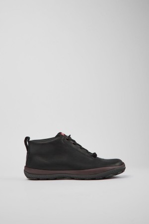 Zapatillas Camper Peu Pista Gore-tex Gore-tex Cuero Mujer Negras | DKMWR-5784