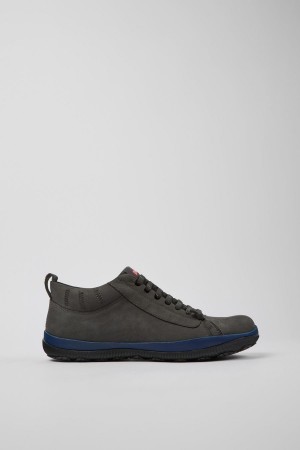 Zapatillas Camper Peu Pista Gore-tex Gore-tex Nubuck Hombre Gris | XLHQS-7524