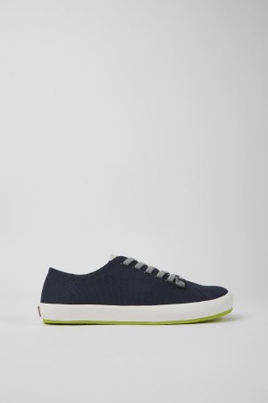 Zapatillas Camper Peu Rambla Textil Hombre Azules | QJFYK-5164