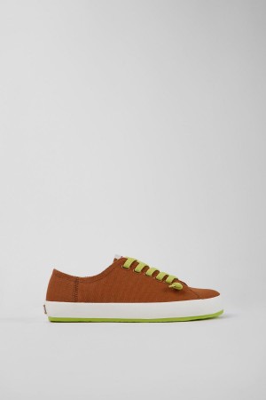 Zapatillas Camper Peu Rambla Textil Mujer Beige | UTYWE-4087