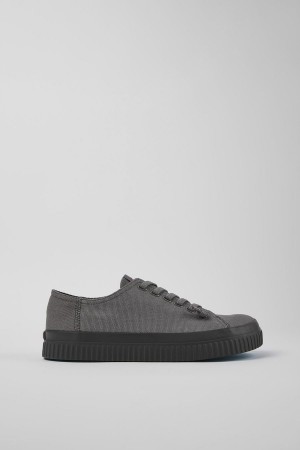 Zapatillas Camper Peu Roda Recycled Algodon Hombre Gris | NCTGX-0329