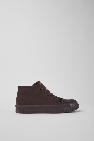 Zapatillas Camper Peu Roda Recycled Algodon Mujer Burdeos | IQWJX-1706