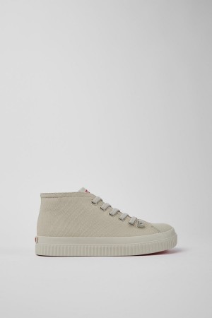 Zapatillas Camper Peu Roda Recycled Algodon Mujer Gris | FOMXY-6743