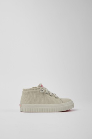 Zapatillas Camper Peu Roda Textil Niño Gris | NKTLD-6841