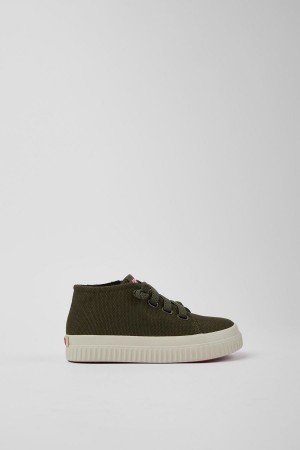 Zapatillas Camper Peu Roda Textil Niño Verde | ZOHCR-3650