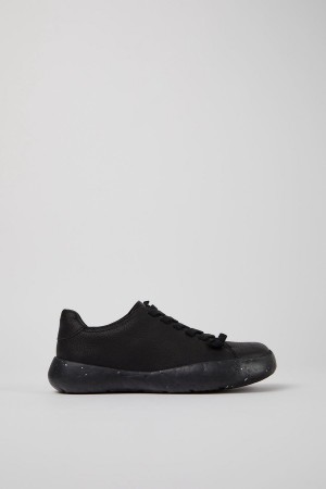 Zapatillas Camper Peu Stadium Cuero Mujer Negras | NXHGO-8437