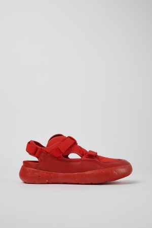 Zapatillas Camper Peu Stadium Semi-open Hombre Rojas | QHTUY-2085
