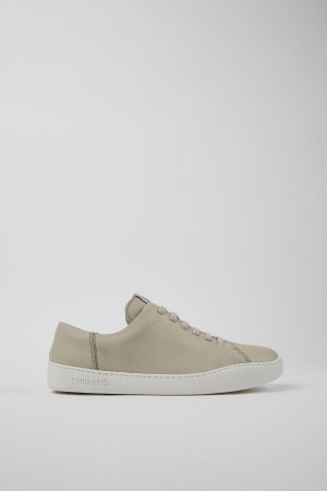 Zapatillas Camper Peu Touring Cuero Hombre Gris | JSIKD-5973