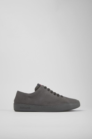 Zapatillas Camper Peu Touring Nubuck Hombre Gris | IAVNW-6321