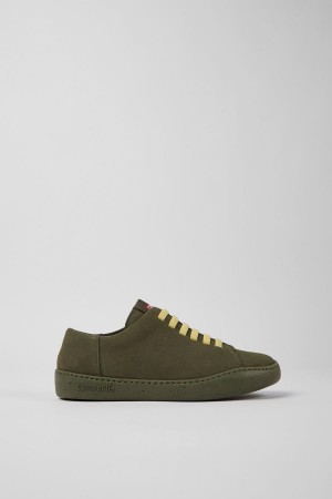 Zapatillas Camper Peu Touring Nubuck Mujer Verde | RXKZL-2180