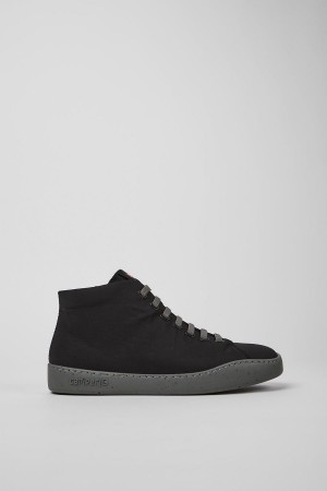 Zapatillas Camper Peu Touring Recycled Pet Hombre Negras | PCUAG-8425