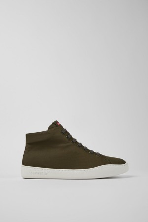 Zapatillas Camper Peu Touring Recycled Pet Hombre Verde | NOYHX-3159