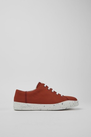 Zapatillas Camper Peu Touring Recycled Pet Hombre Rojas | XFLES-3712