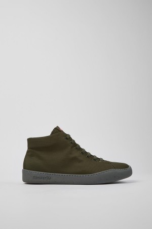 Zapatillas Camper Peu Touring Recycled Pet Hombre Verde | YFQJM-1086