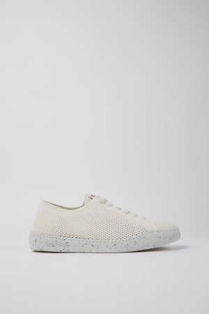 Zapatillas Camper Peu Touring Recycled Pet Hombre Blancas | ULMQS-6549