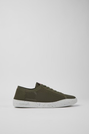 Zapatillas Camper Peu Touring Textil Hombre Verde | OKTVQ-7985