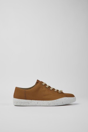 Zapatillas Camper Peu Touring Textil Hombre Marrones | OYUHC-5796