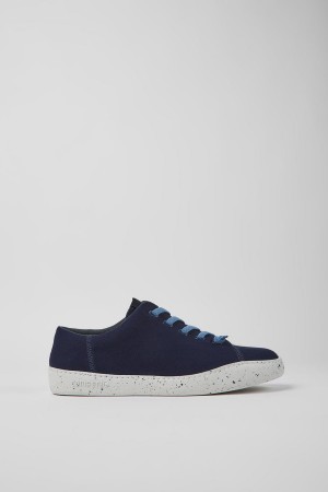Zapatillas Camper Peu Touring Textil Hombre Azules | STMZY-7418