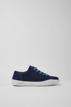 Zapatillas Camper Peu Touring Textil Mujer Azules | DBJWP-2874