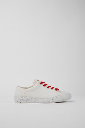 Zapatillas Camper Peu Touring Textil Mujer Blancas | QIUJY-9856
