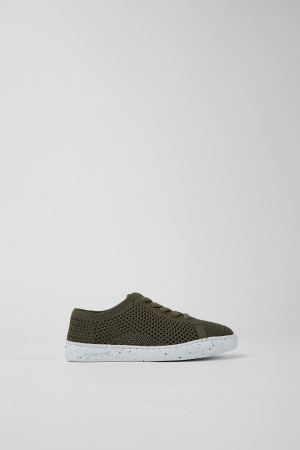 Zapatillas Camper Peu Touring Textil Niño Verde | IOJFD-3792