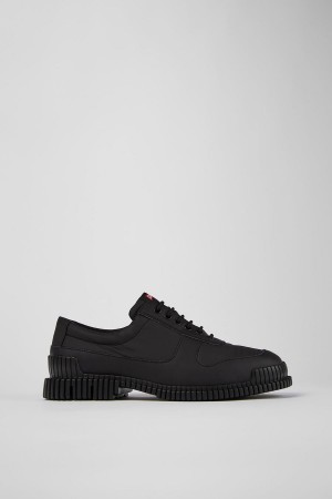Zapatillas Camper Pix Cuero Recycled Pet Hombre Negras | RQFJE-3402