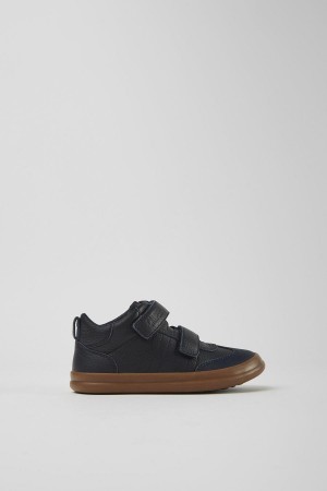 Zapatillas Camper Pursuit Cuero Textil Niña Azules | GXYOM-5912