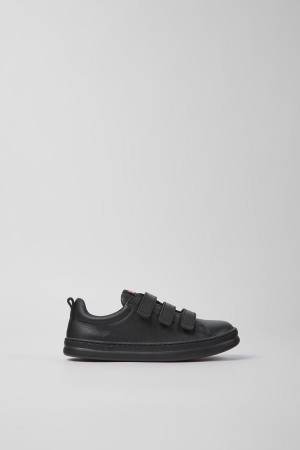 Zapatillas Camper Runner Cuero Textil Niña Negras | GDKQA-5310