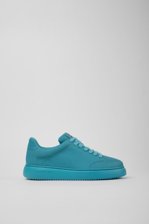 Zapatillas Camper Runner K21 Cuero Mujer Azules | WAXDM-4679
