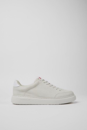 Zapatillas Camper Runner K21 Non-dyed Cuero Hombre Blancas | OPGLE-9670