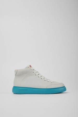 Zapatillas Camper Runner K21 Nondyed Cuero Mujer Blancas | DRPEB-6194