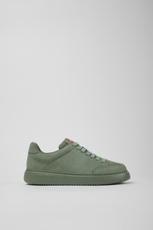 Zapatillas Camper Runner K21 Nubuck Mujer Verde | DRTOU-4907