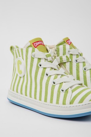 Zapatillas Camper Runner Textil Niño Verde | ENBZW-0983
