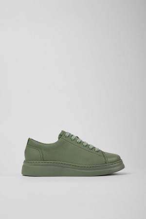 Zapatillas Camper Runner Up Cuero Mujer Verde | XBMKE-7612