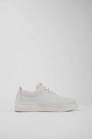 Zapatillas Camper Runner Up Nondyed Cuero Mujer Blancas | DHRVG-6342