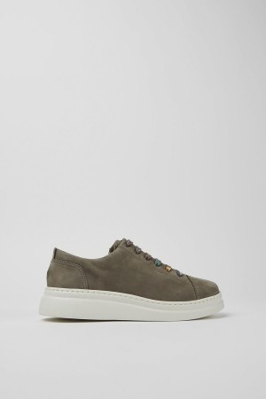Zapatillas Camper Runner Up Nubuck Mujer Marrones | OWNAH-2130