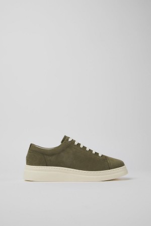 Zapatillas Camper Runner Up Nubuck Mujer Verde | PQLMG-0618
