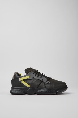 Zapatillas Camper Twins Cuero Hombre Gris | OSMBQ-3928