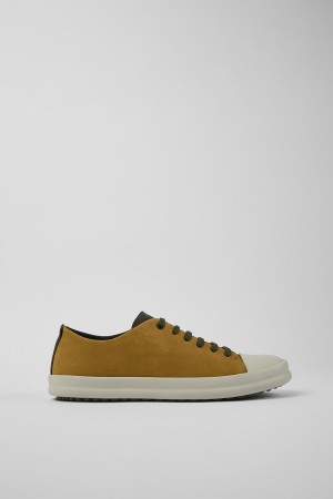 Zapatillas Camper Twins Cuero Nubuck Hombre Verde | ZGCRY-9016